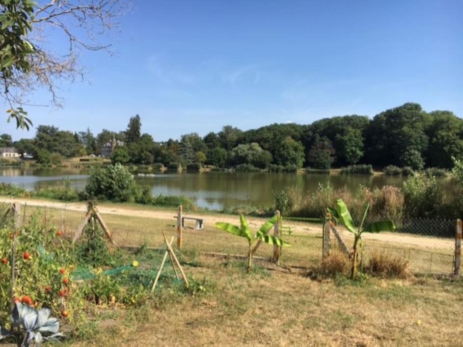 Maison Face A L'Etang Précy Extérieur photo